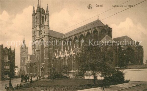 Gand Belgien Cathedrale Saint Bavon Serie 3 No 22