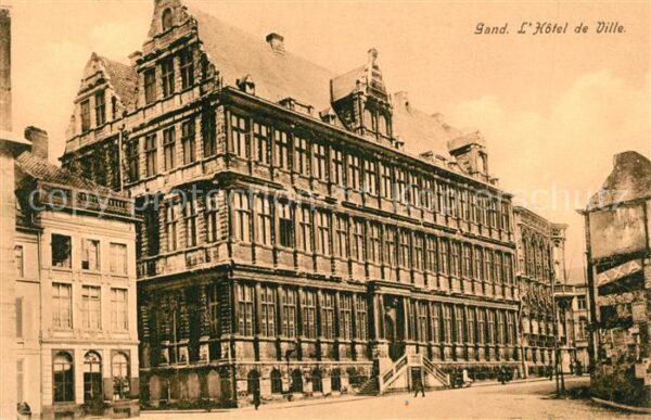 Gand Belgien Hotel de Ville