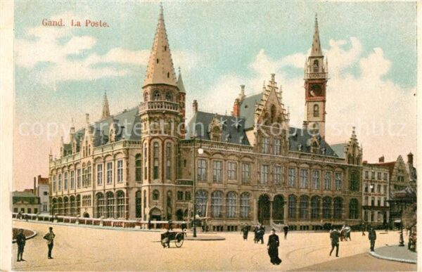 Gand Belgien La Poste