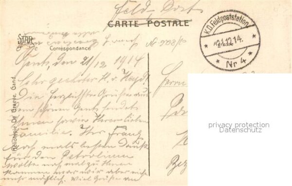 Gand Belgien La Maison des Bateliers et le Pont Sain – Bild 2