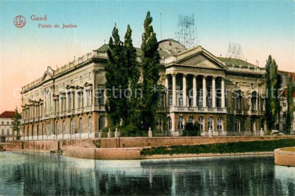Gand Belgien Palais de Justice Justizpalast Serie 38