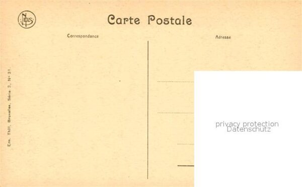 Gand Belgien Panorama La Poste Eglise Saint Nicolas – Bild 2