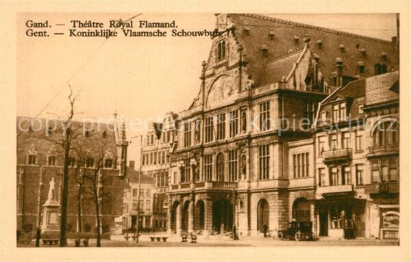 Gand Belgien Théâtre Royal Flamand Theater