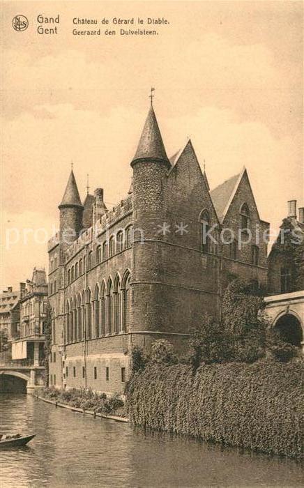 Gand Belgien Chateau de Gérard le Diable Schloss