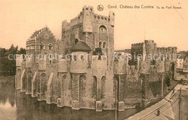 Gand Belgien Chateau des Comtes Schloss Serie 3 No 1