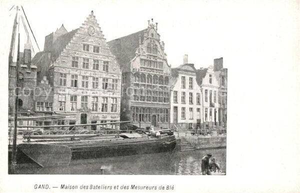 Gand Belgien Maison des Bateliers et des Mesureurs d