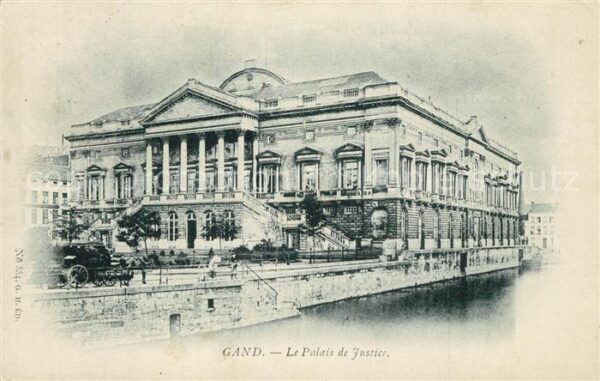Gand Belgien Palais de Justice Justizpalast