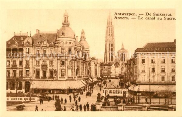 Anvers Antwerpen Canal du Sucre