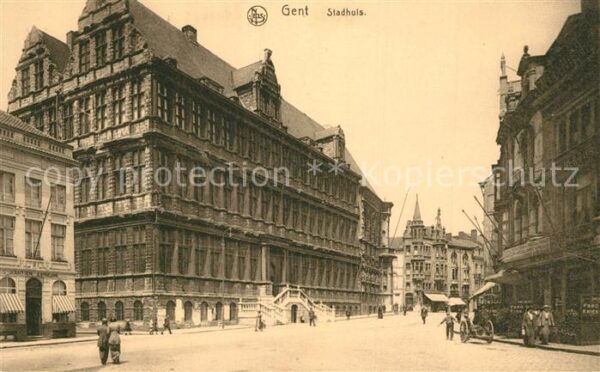 Gent Gand Flandre Stadhuis