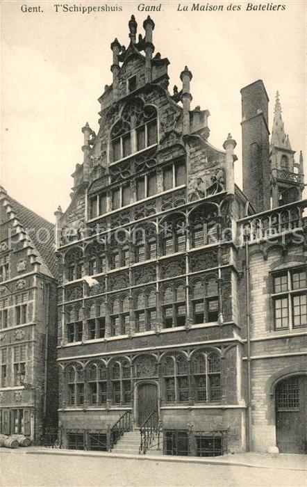 Gand Belgien Maison des Bateliers