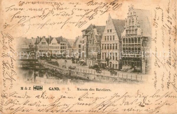 Gand Belgien Maison des Bateliers