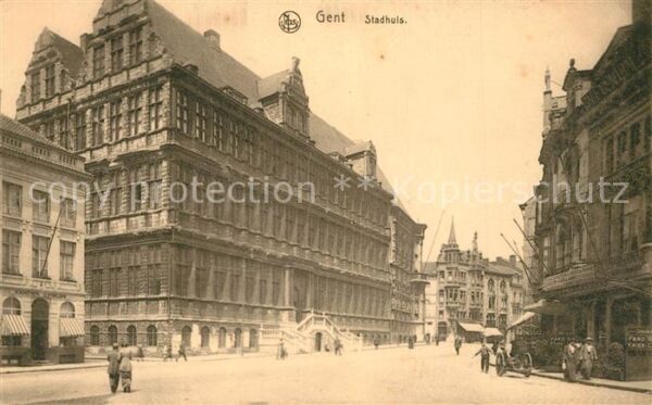 Gent Gand Flandre Stadhuis