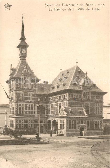 Gand Belgien Exposition Universelle de Gand Pavillon