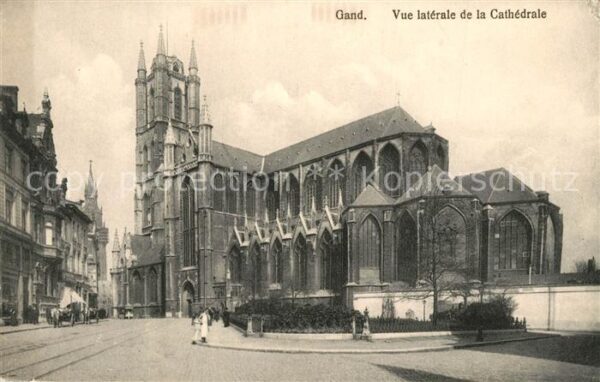 Gand Belgien Cathedrale