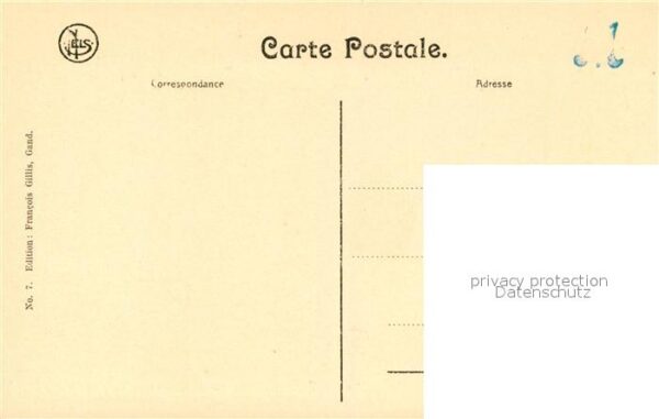 Gand Belgien Chateau des Comtes de Flandre vu du Pon – Bild 2