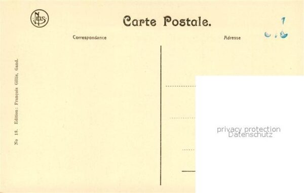 Gand Belgien Chateau des Comtes de Flandre vu du pet – Bild 2
