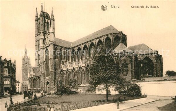 Gand Belgien Cathedrale Saint Bavon