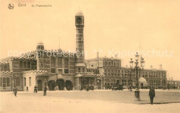 Gent Gand Flandre St Pietersstatie