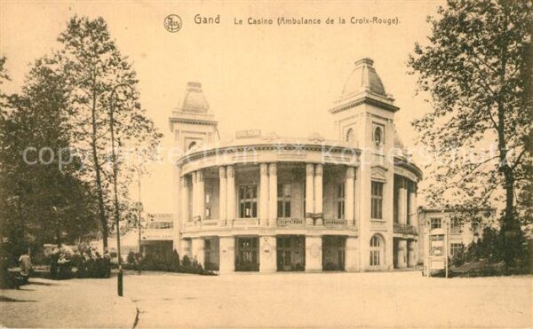 Gand Belgien Le Casino Ambulance de la Croix Rouge S