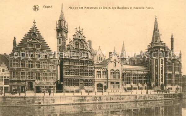 Gand Belgien Maison des Mesureurs de Grain des Batel