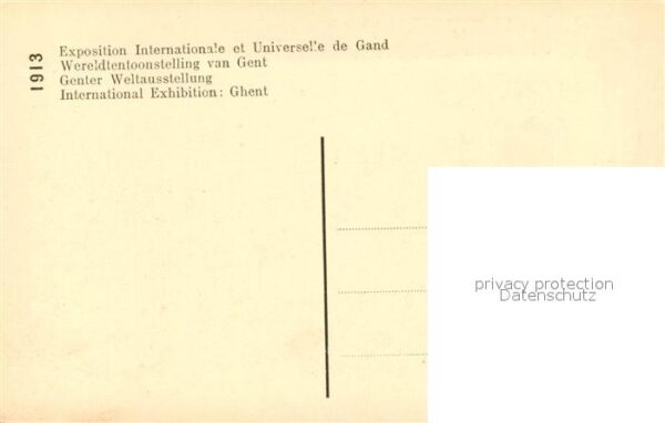Gand Belgien Exposition Internationale et Universell – Bild 2