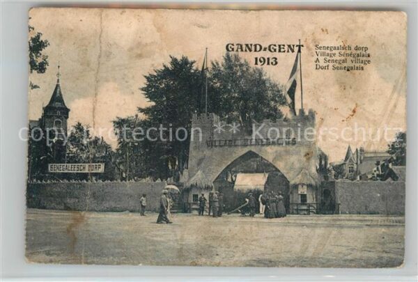 Gand Belgien Exposition Internationale et Universell