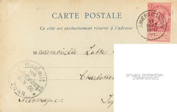 Anvers Antwerpen Hotel de Ville et le Bas Escaut – Bild 2