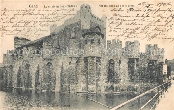 Gand Belgien Chateau des comtes 1.