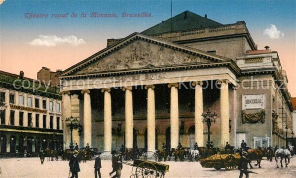 Bruxelles Bruessel Theatre royal de la Monnaie