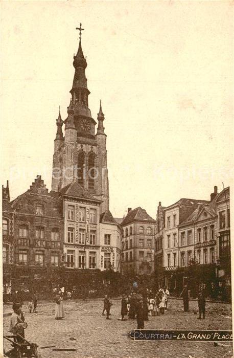 Courtrai KORTRIJK Flandre Belgie Grand Place