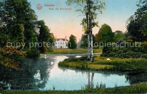 Anvers Antwerpen Parc des Rossignoles