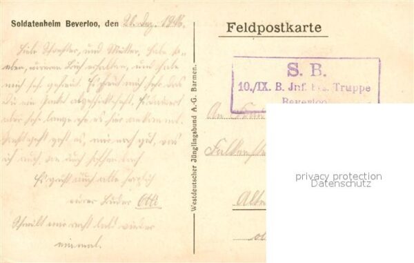 Beverloo Haus des belgischen Kriegsminister – Bild 2