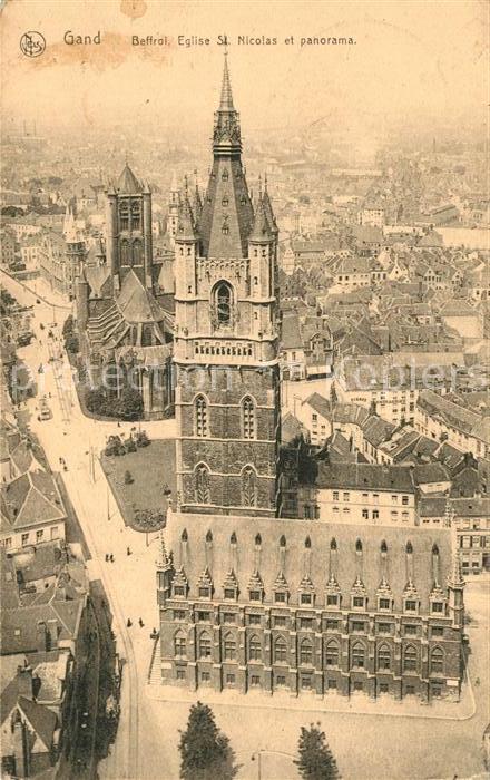 Gand Belgien Eglise St. Nicolas