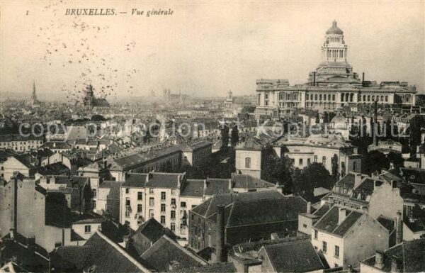 Bruxelles Bruessel Vue generale