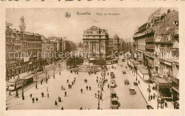Bruxelles Bruessel Place de Brouckere