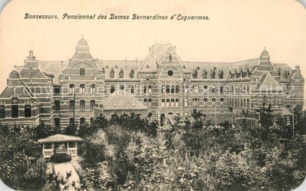Bonsecours Belgien Pensionat des Dames Bernadines d`Esquer