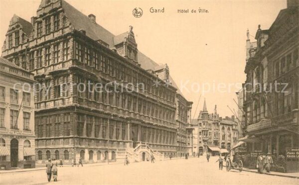 Gand Belgien Hotel de Ville
