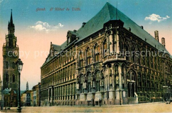 Gand Belgien Hotel de Ville