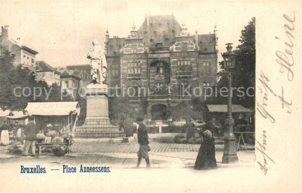 Bruxelles Bruessel Place Anneessens