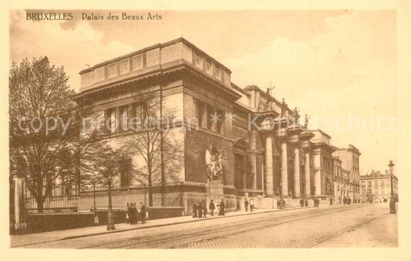 Bruxelles Bruessel Palais des Beaux Arts