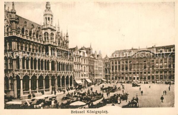 Bruxelles Bruessel Königsplatz