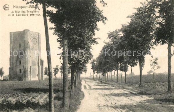 Nieuport-Ville Tour des Templiers