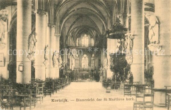 Kortrijk West-Vlaanderen St. Martinus Kerk