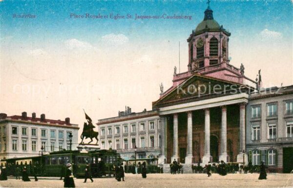 Bruxelles Bruessel Königsplatz