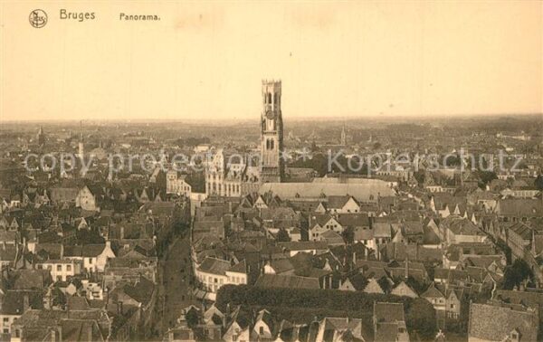 Bruges BRUGGE Belgie Panorama