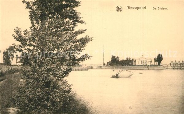 Nieuwpoort West-Vlaanderen De Sluizen