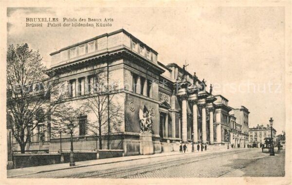 Bruxelles Bruessel Palais des Beaux Arts