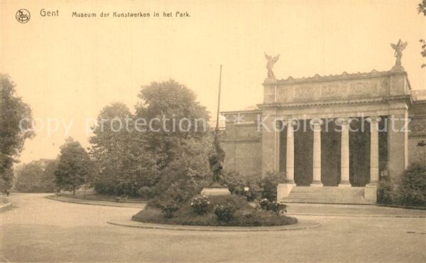 Gent Gand Flandre Museum der Kunstwerken in het Park
