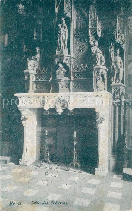 Ypern Ypres Salle des Echevins
