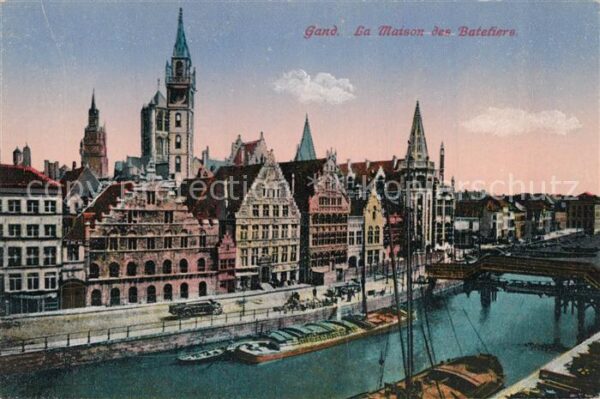 Gand Belgien Maison des Baterliere